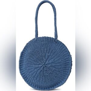French Connection Navy Round Shoulder Bag